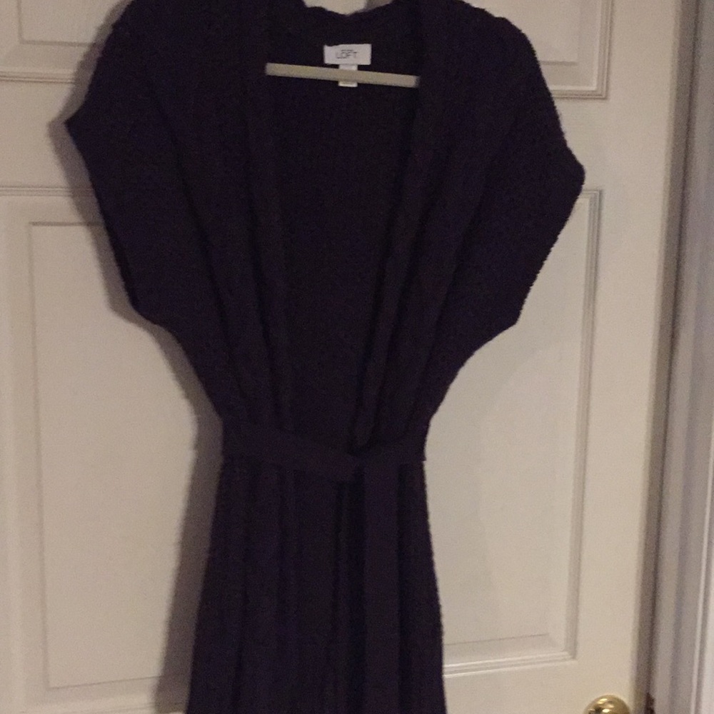 Plum short sleeve sweater